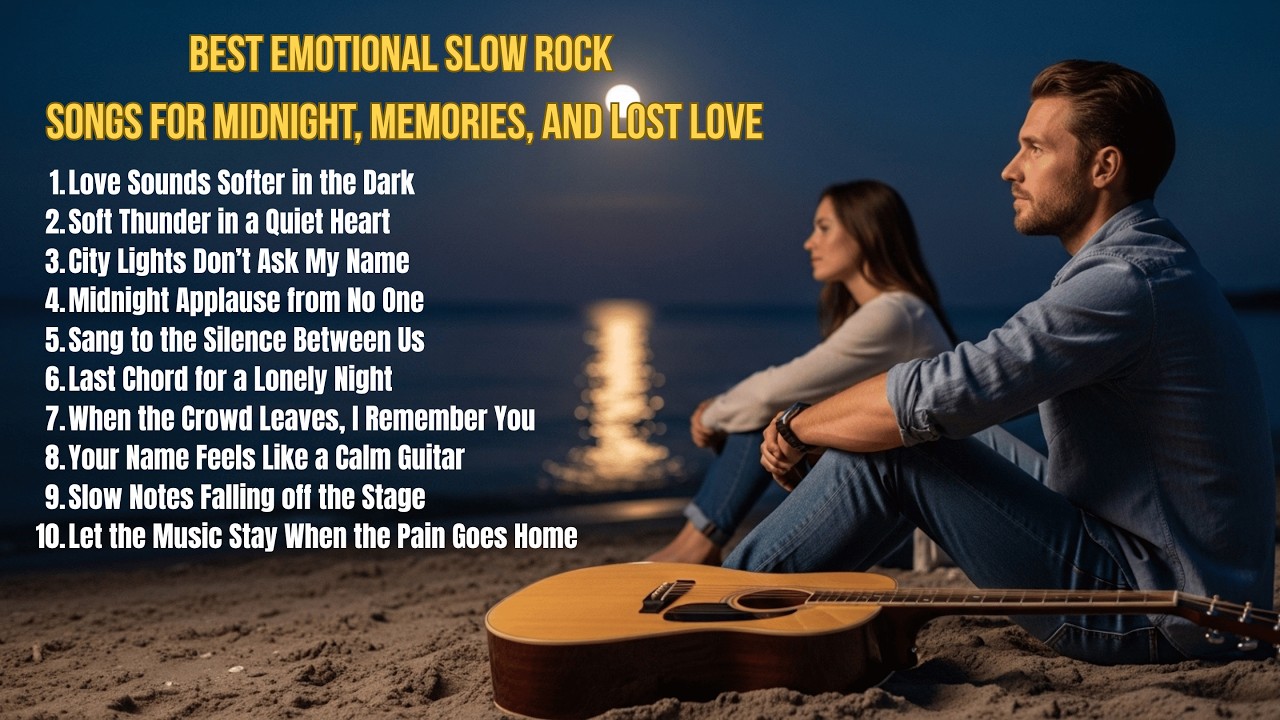 Soft Rock Songs for Late Night Memories — Love Sounds Softer in the Dark