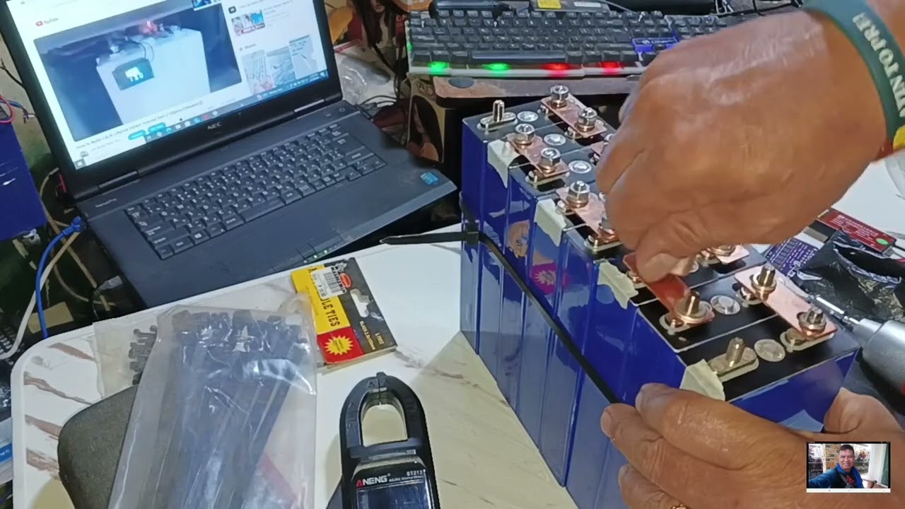 Paano Gumawa ng 24v na 30AH LifeP04 Heavy Duty Battery Tutorial Filipino/Cebuano💥🌞