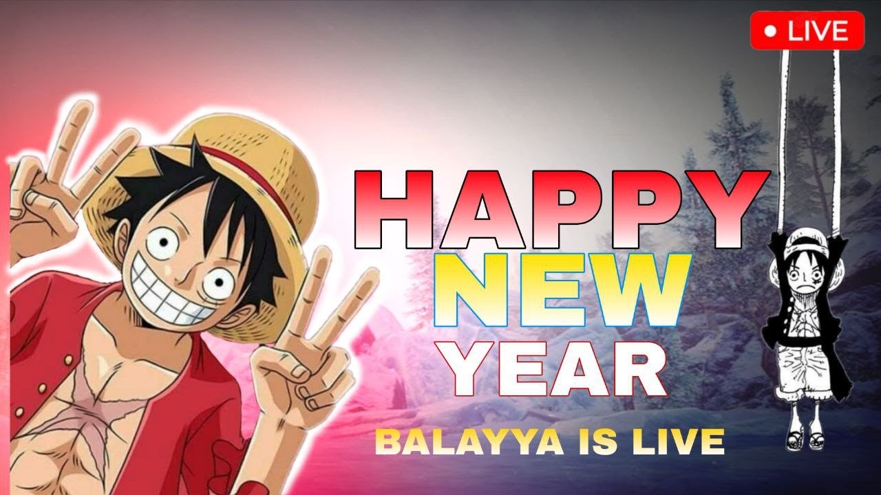 Happy New Year guys | BALAYYA is Live | #bgmi #telugu #kannada #tamil #hindi