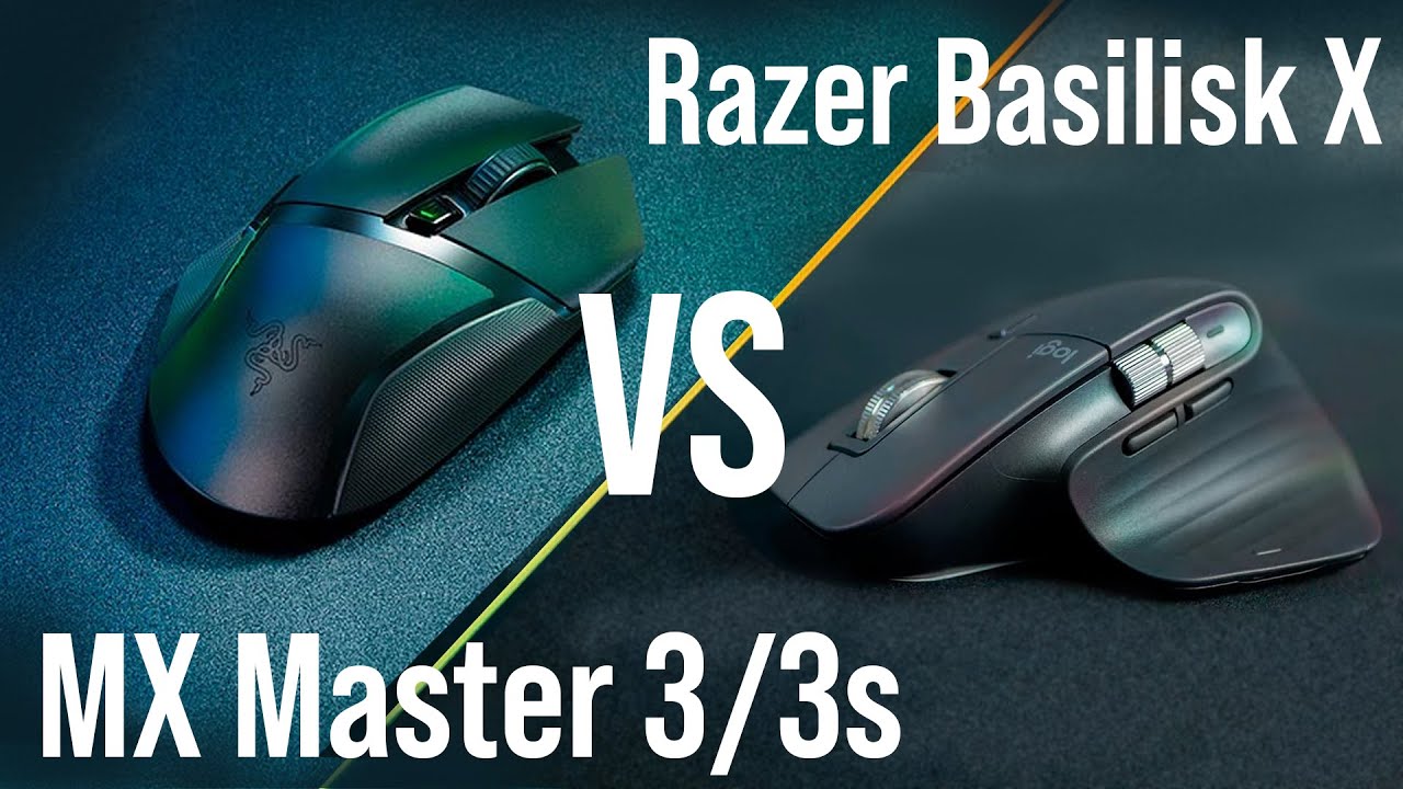 MX Master 3/3s vs Basilisk X (и G502) - может ли недорогой Razer заменить дорогую Logitech?