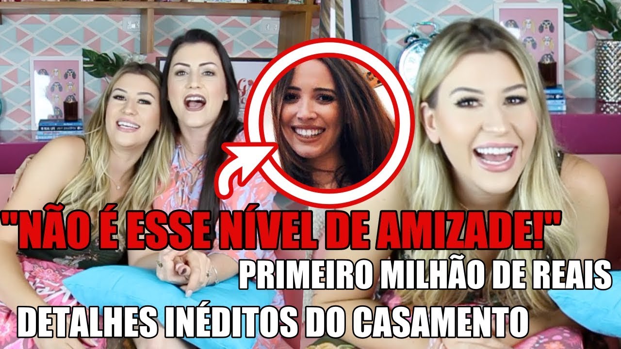 NIINA REVELA: PQ NÃO CHAMOU TACI PARA CASAMENTO (civil) nem PARA MADRINHA| Entrevista Niina Secrets