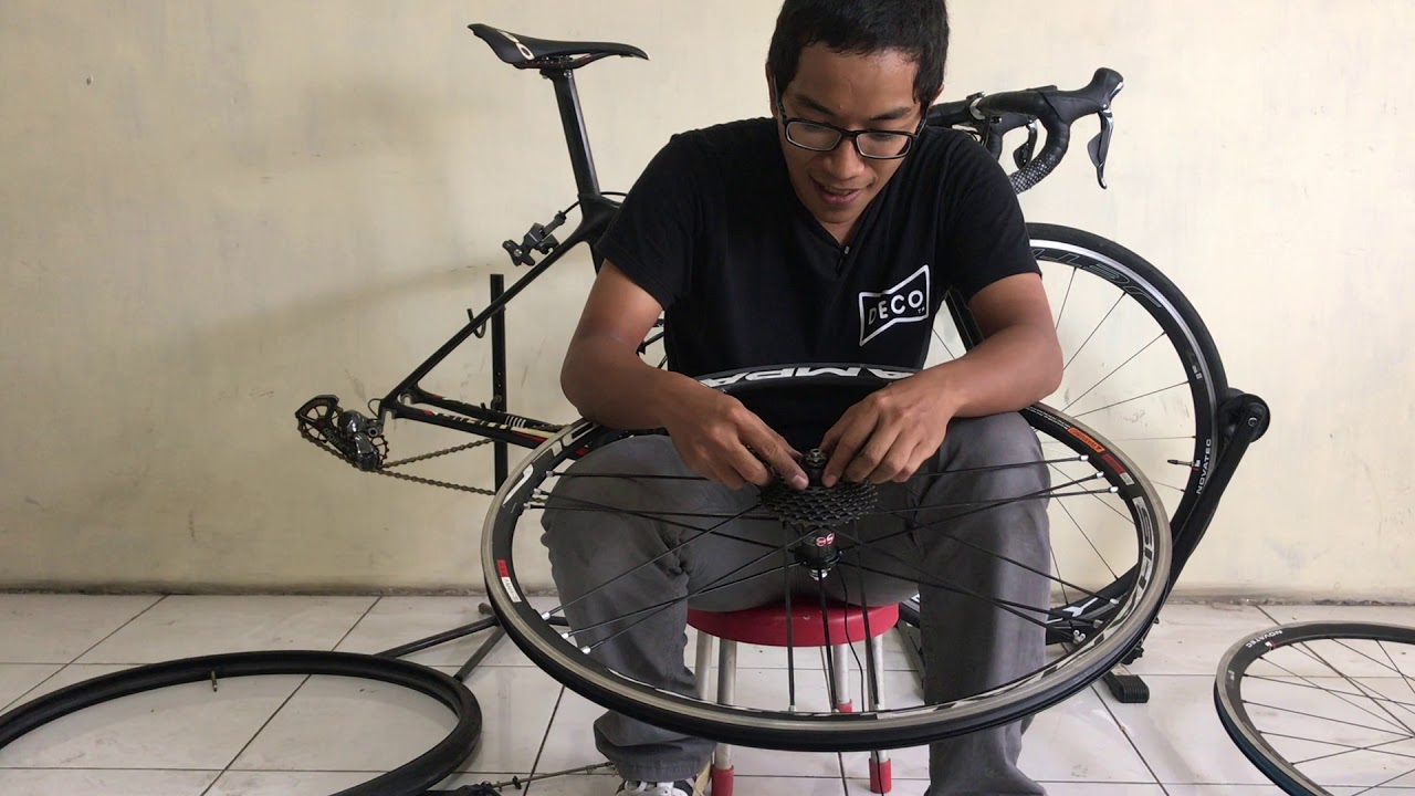 TUTORIAL CARA GANTI WHEELSET RODA DAN MELEPAS GIR SPROCKET SPROKET