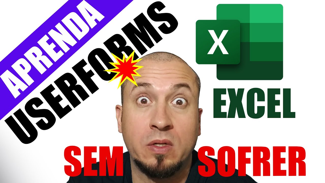 ✅MUITO FÁCIL! Userform VBA do Microsoft Excel, faz TODA Diferença.
