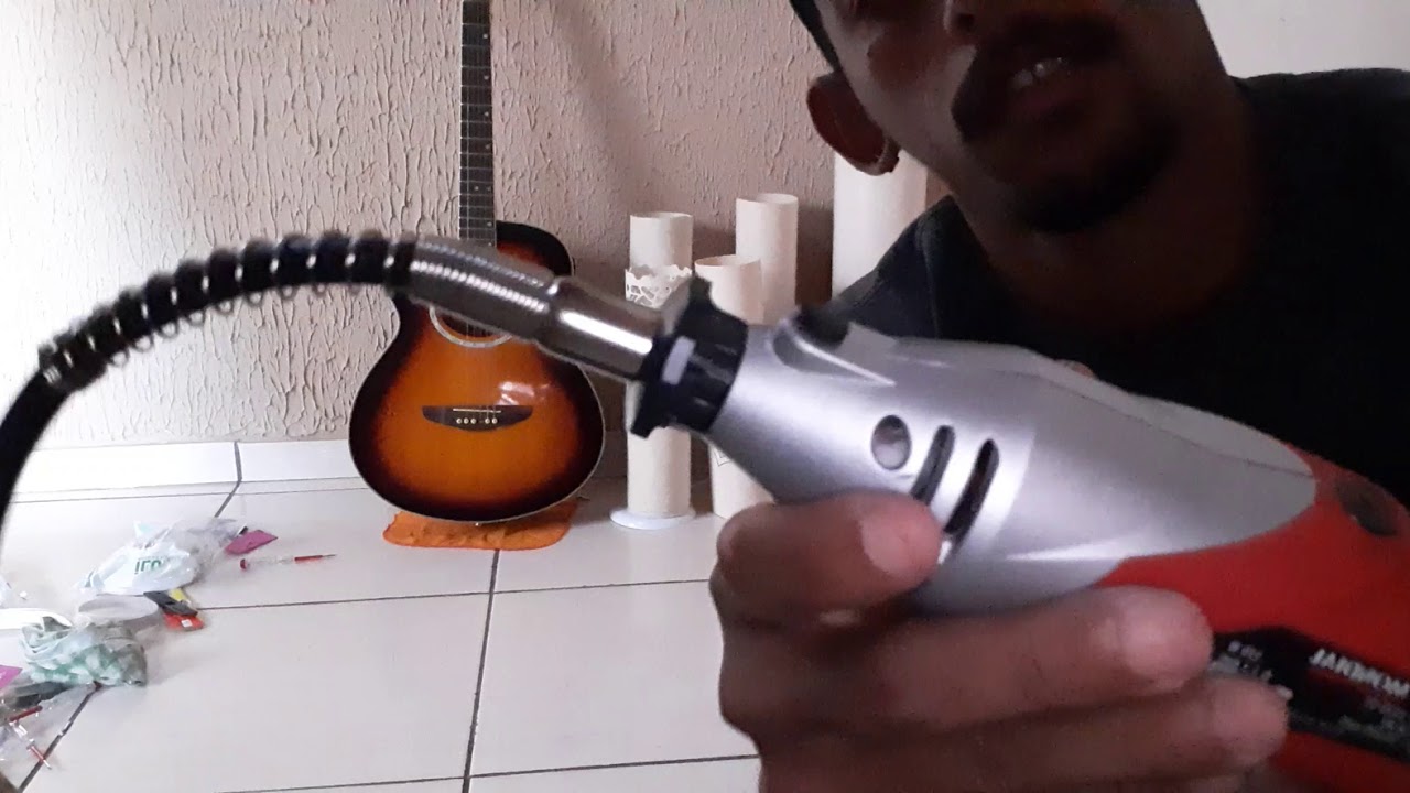 Aprenda a como usar O cabo extensor da micro retifica