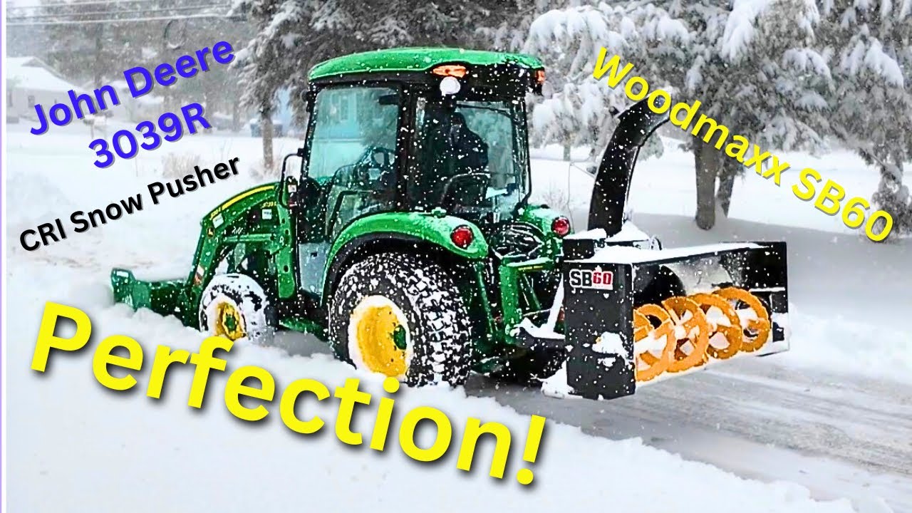 Unstoppable John Deere | Ultimate Snow Removal Machine