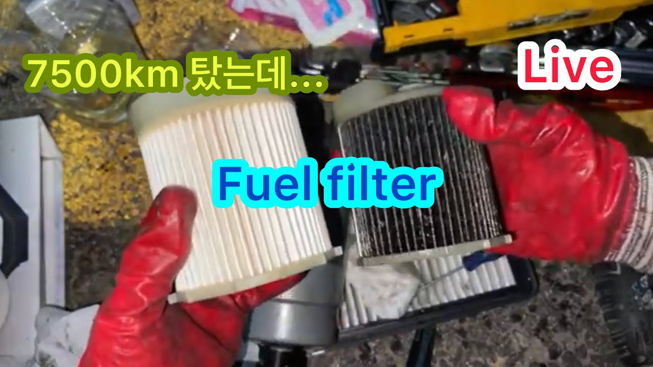 LIVE Hungry DiY, Rexton Sports Fuel filter 렉스턴스포츠 연료필터