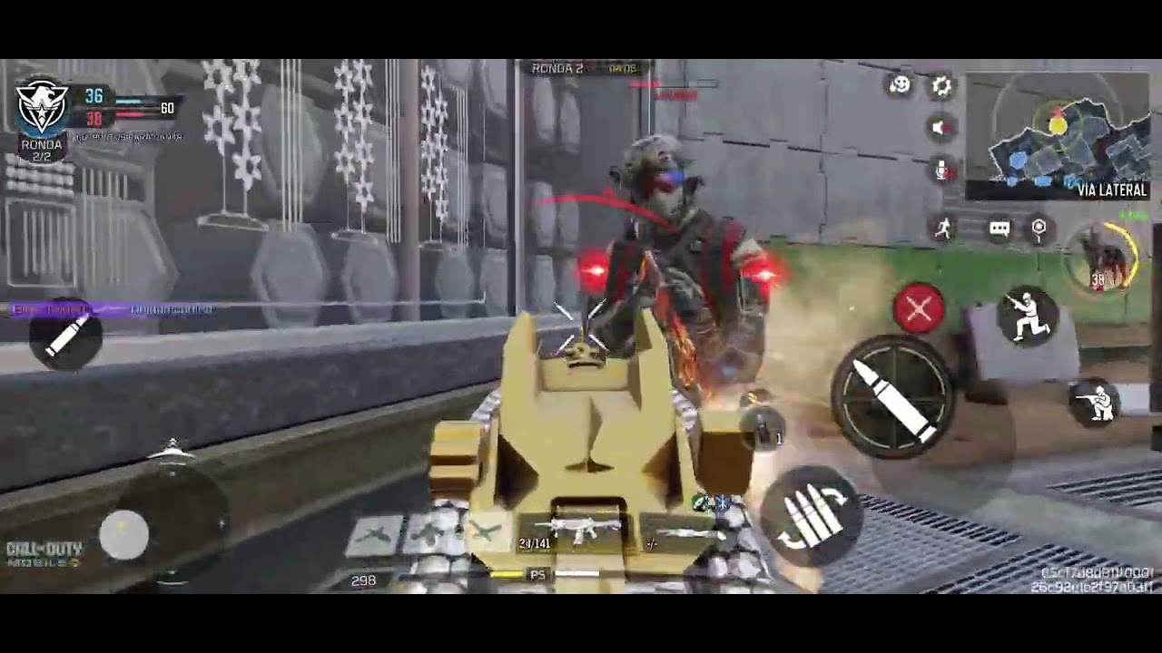 MIRA LO QUE PASO AL FINAL 😱 CODM LEYANDA ICR-1 SAND BLAST #codmobile #callofduty #callofdutymobile 