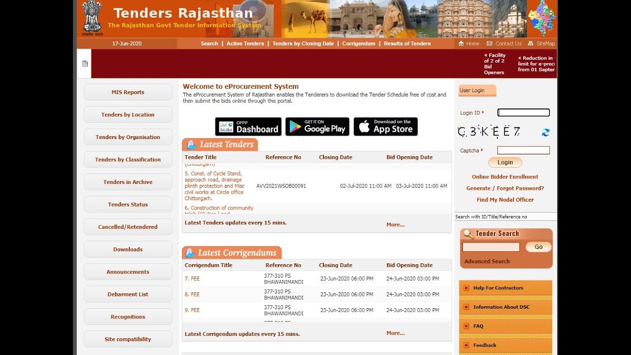 How to Upload Contract Bid (e-tender) on Eproc Website in Rajasthanईप्रोस वेबसाईट पर टेण्डर कैसे भरे