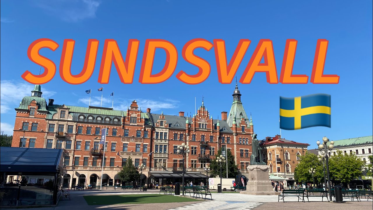 Exploring Sundsvall, Sweden!🇸🇪