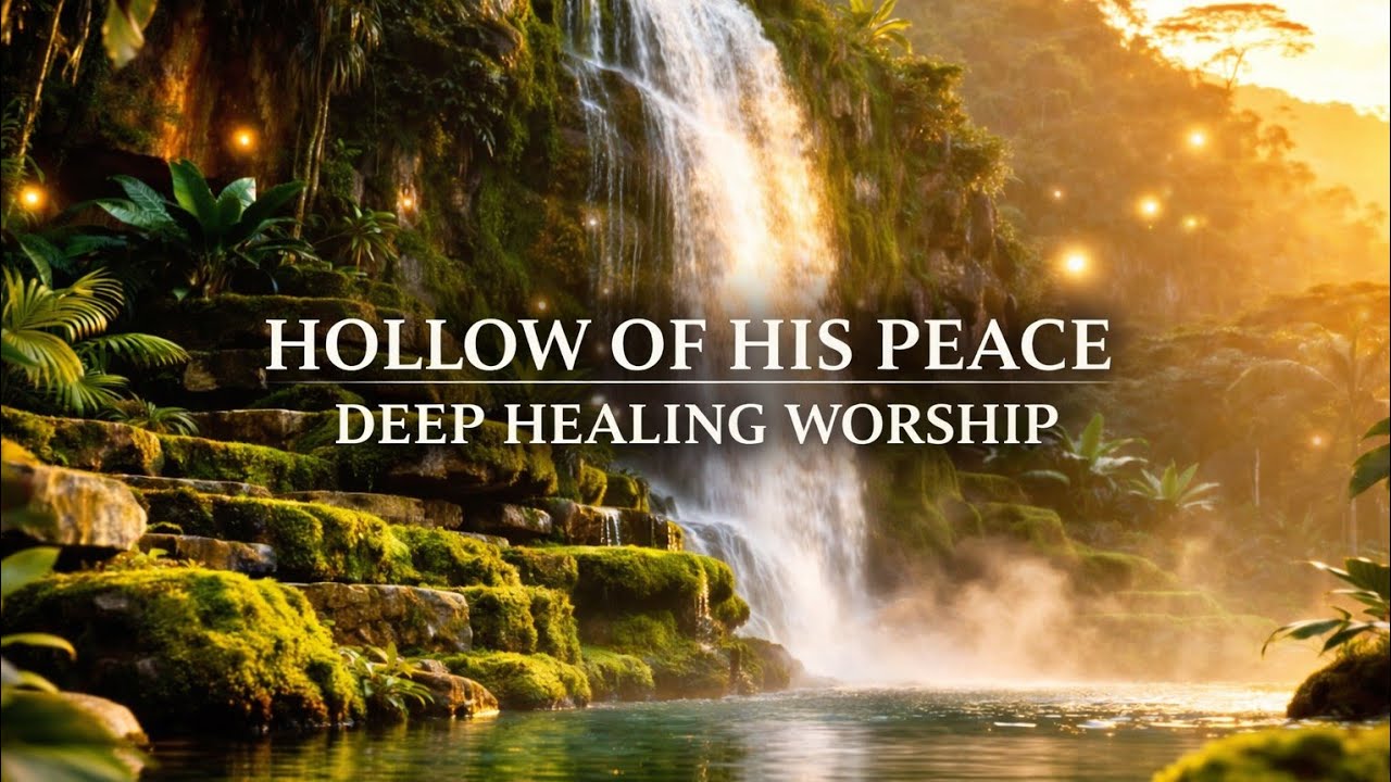 HOLLOW OF HIS PEACE 🙏 Soaking Worship for Deep Sleep, Healing & Night Prayer