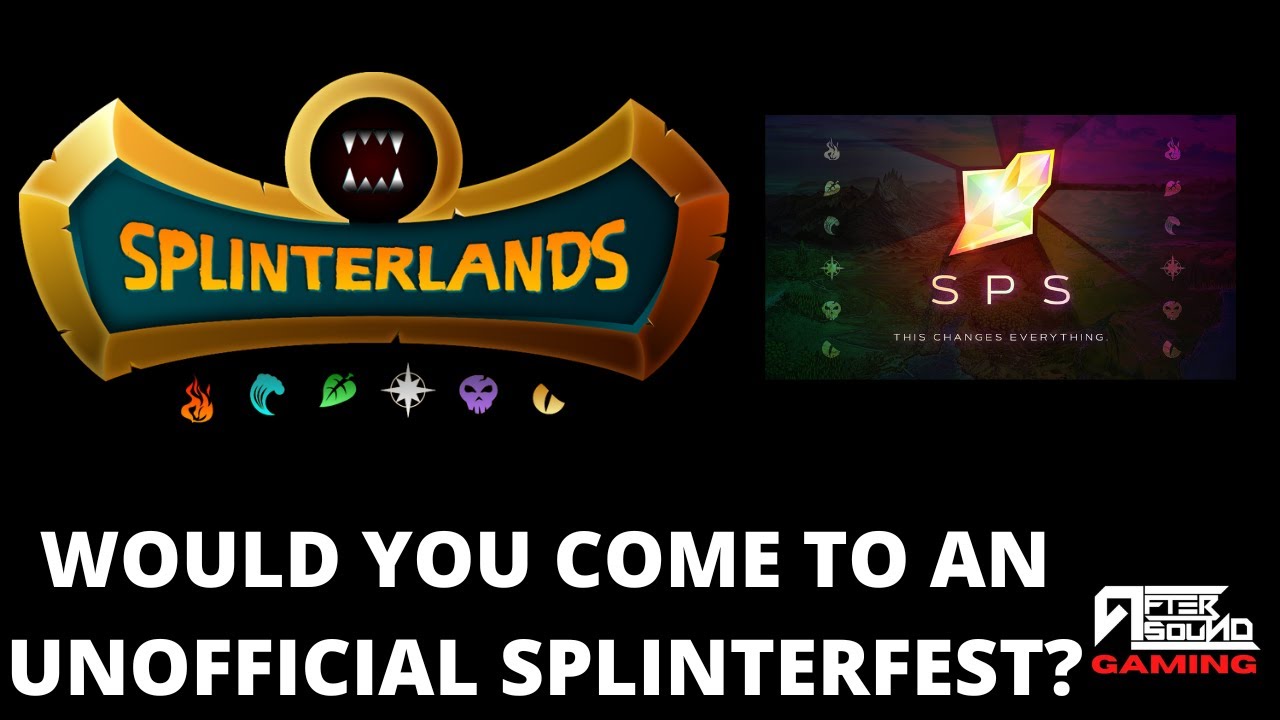 WOULD YOU COME TO AN UNOFFICIAL SPLINTERFEST? (ANSWERING SPLINTERLANDS COMMENTS)