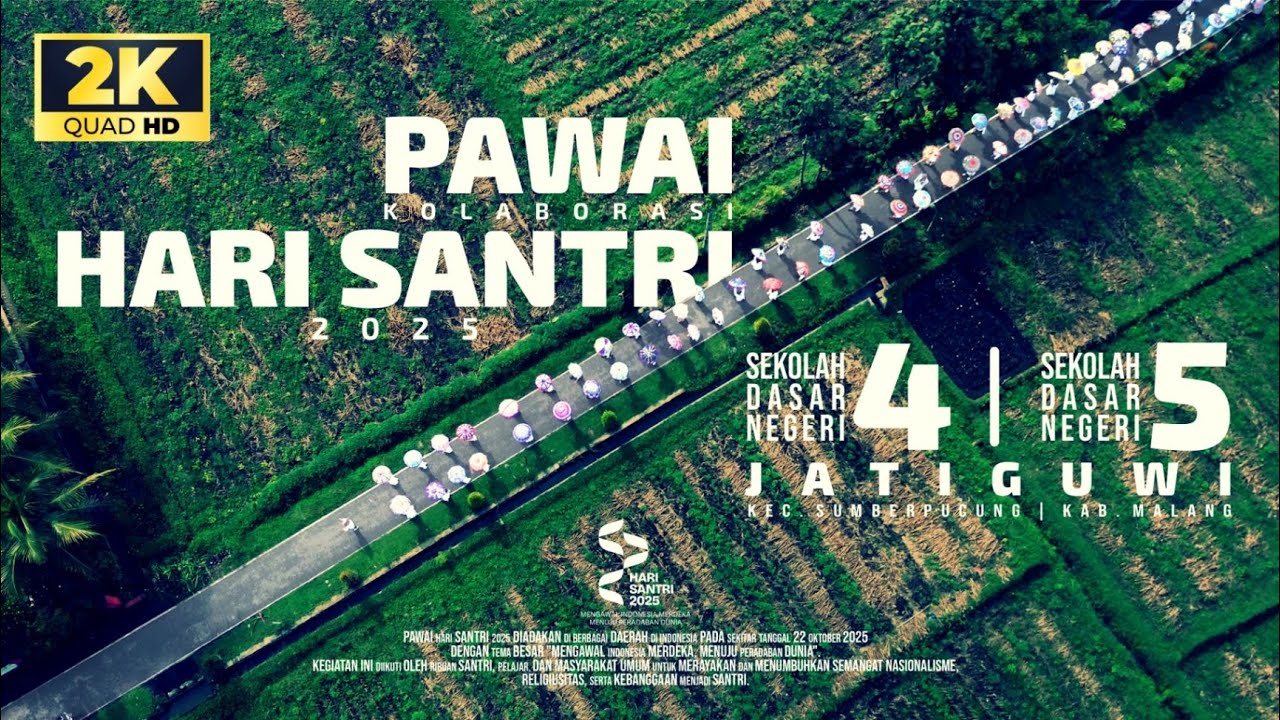Pawai Hari Santri Nasional 2025 | Kolaborasi SDN 4 Jatiguwi & SDN 5 Jatiguwi