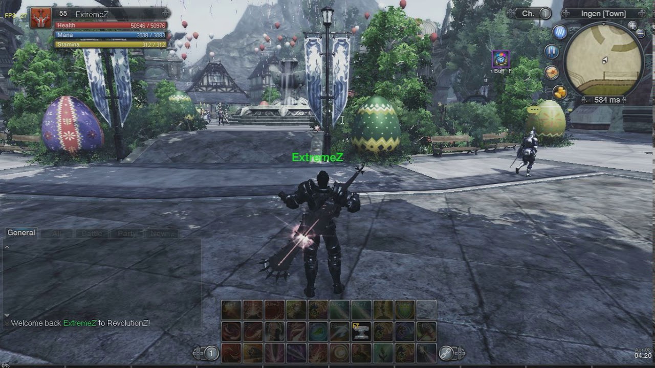 RaiderZ Revolution - Latency Check System (Test 1)
