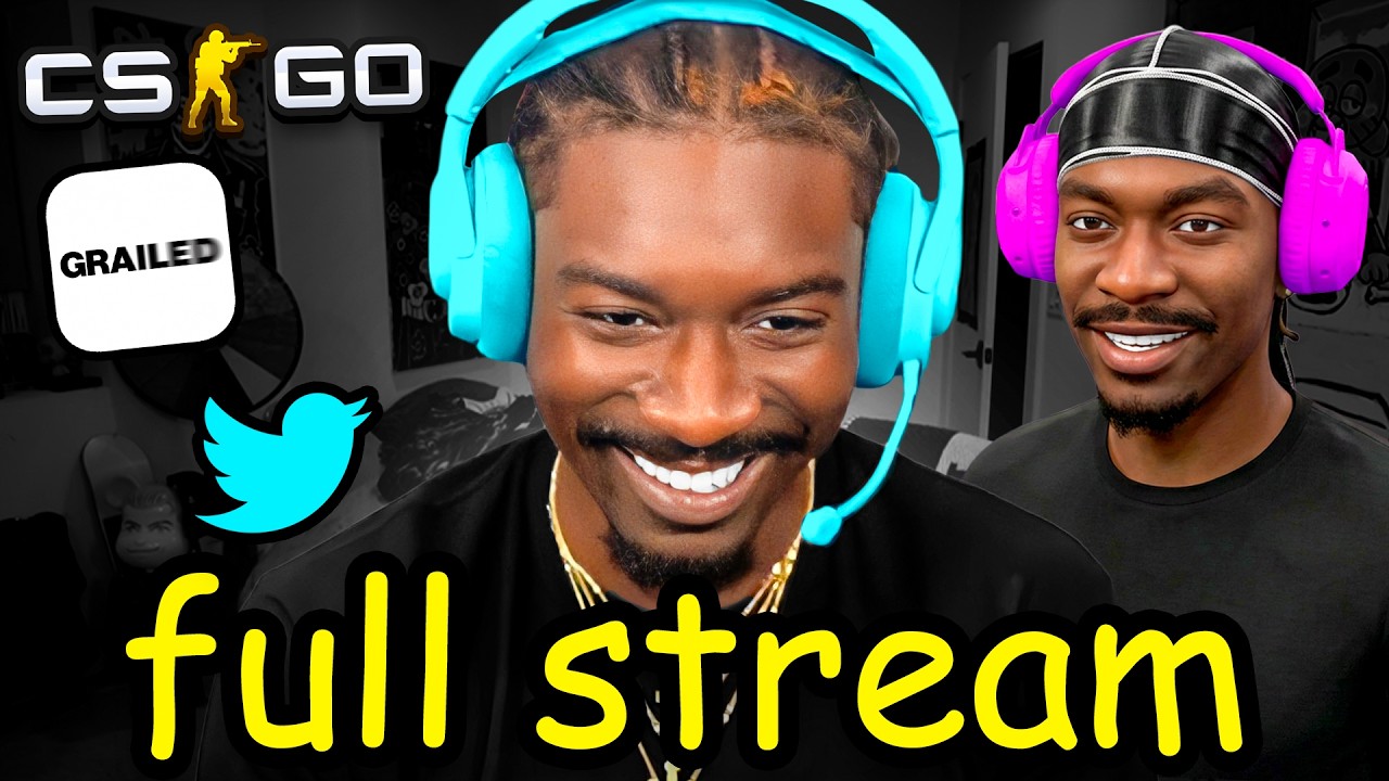 GAMES & GRAILED WITH BRUCEDROPEMOFF! (FULL STREAM)