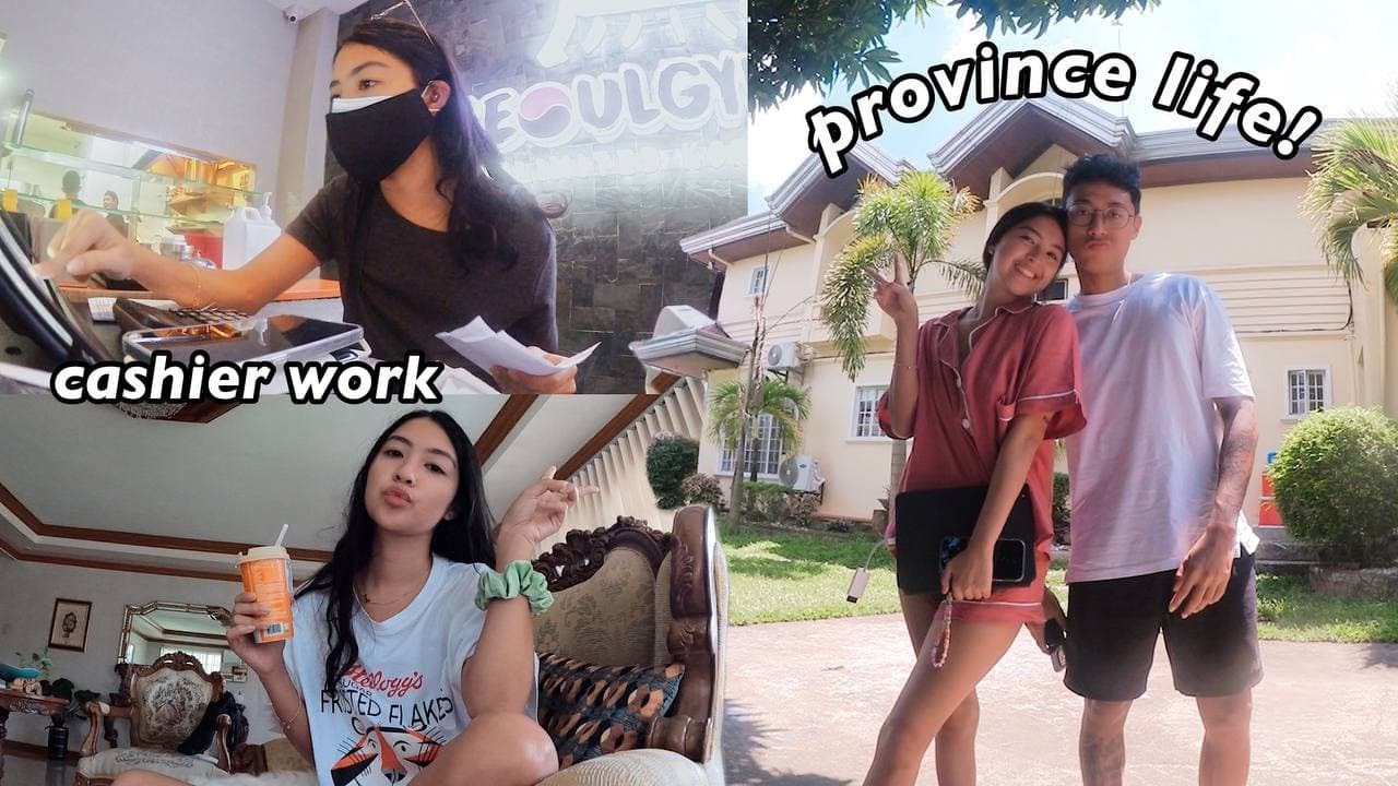 Working At Our Resto & Back in the Province! | Rei Germar