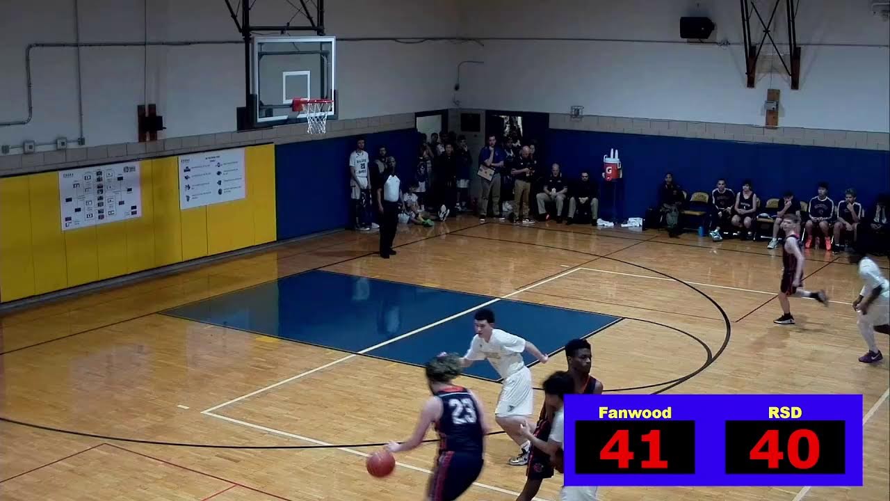 ESDAA Boys' Basketball Tournament 2026 -Fanwood vs. RSD.