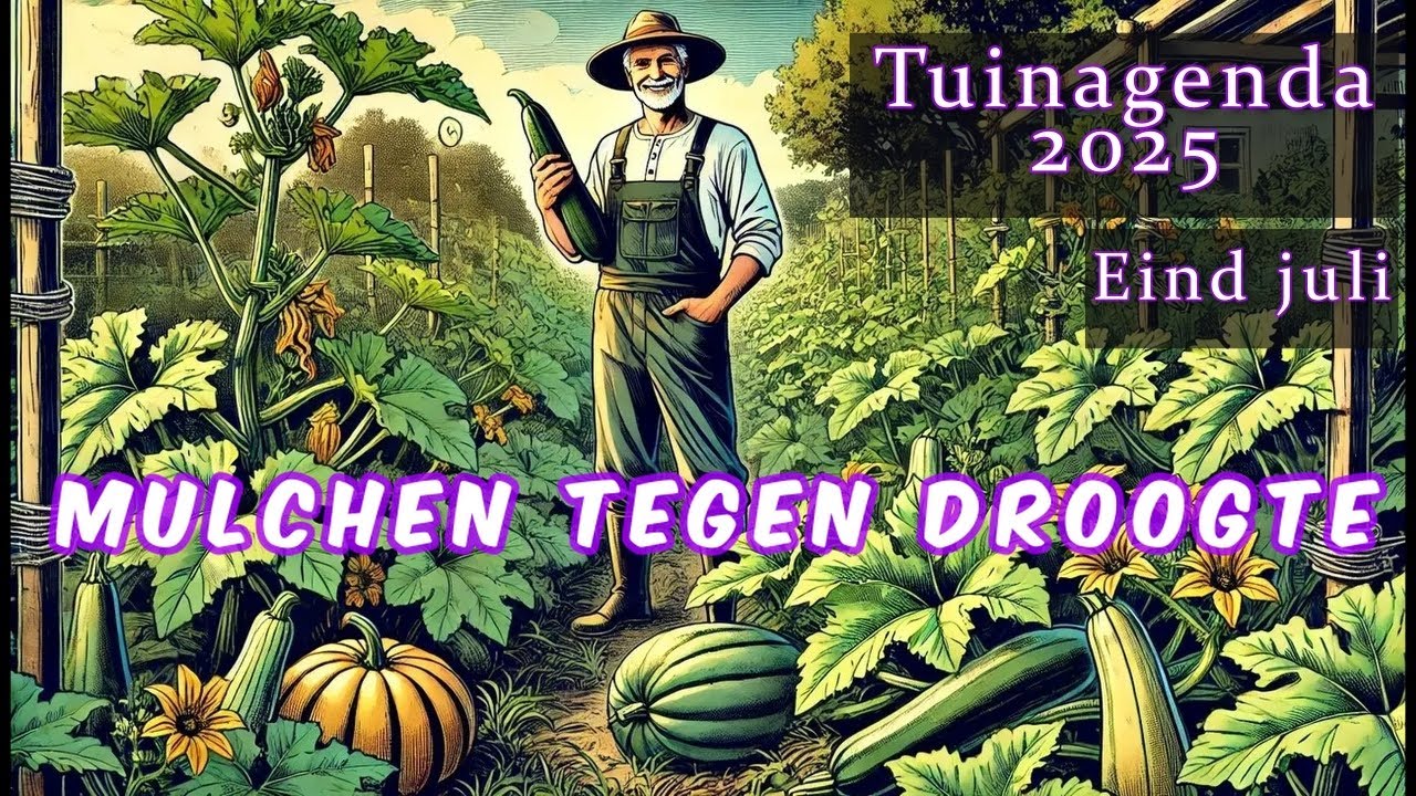 Tuinagenda Eind Juli - Helpt mulchen tegen droogte? (#2025/21)