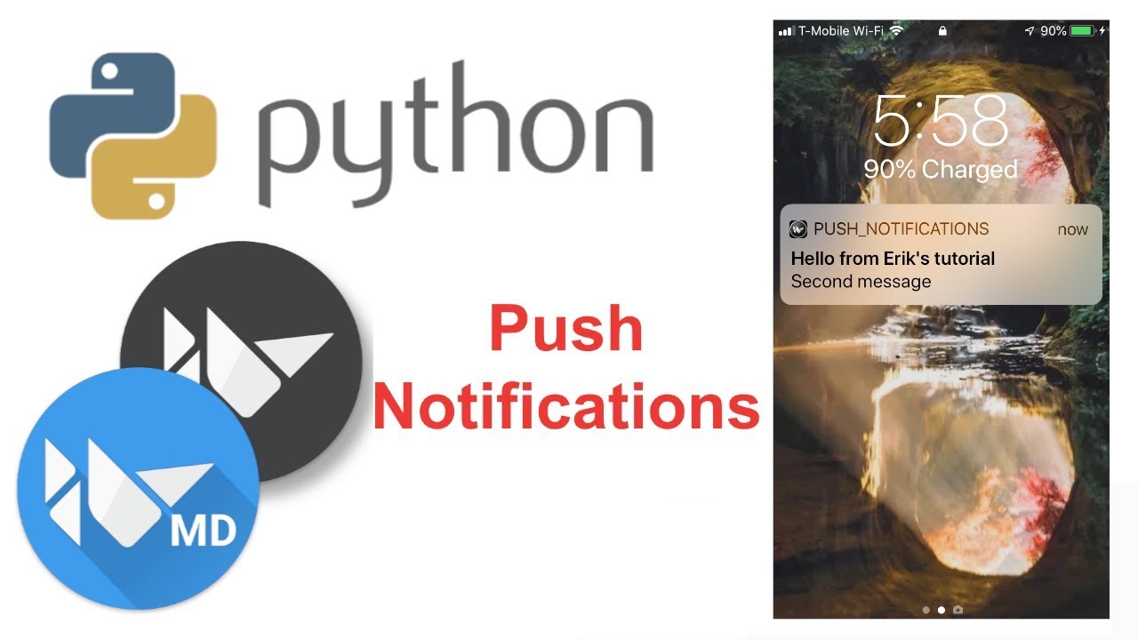Kivy iOS Push Notifications Complete Tutorial - Python Mobile App Development