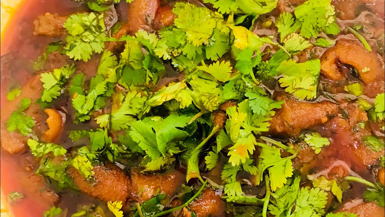 Lamb Tripe (Ojri) Curry