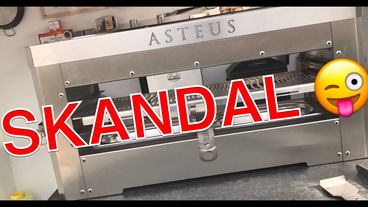 Der extremste Elektrogrill der Welt  ASTEUS FAMILY AST500 --- Klaus grillt
