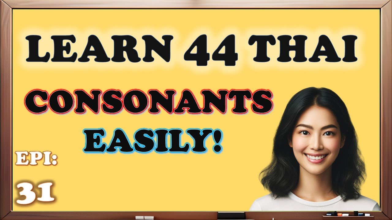 Thai Alphabet for Beginners  #thailanguage #thaigrammar
