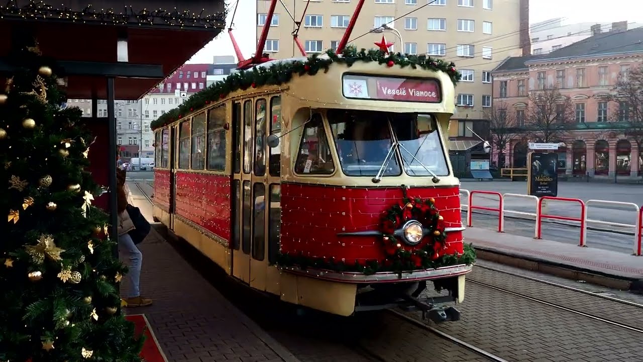 Vianočná električka na Silvestra 31. 12. 2022