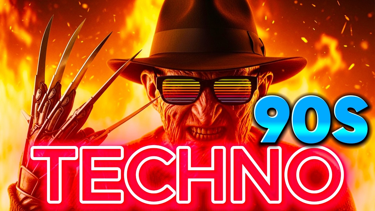 90s Dark Techno Mix 🔪 CatFenix Presents: Freddy | Underground Oldschool Techno Mix Nightmare