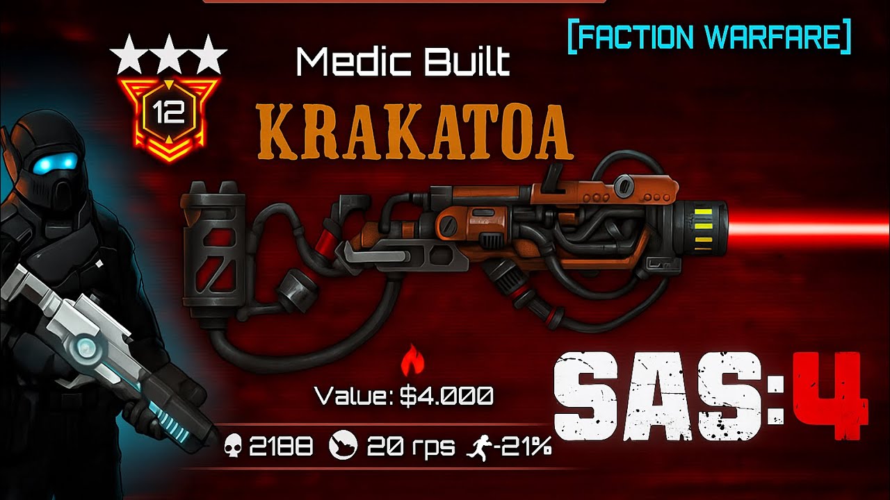 How POWERFUL is, KRAKATOA Against Zombies? | #sas4