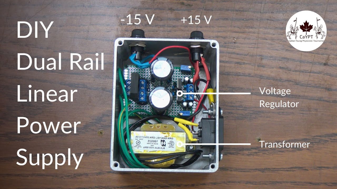 DIY Dual Rail Power Supply