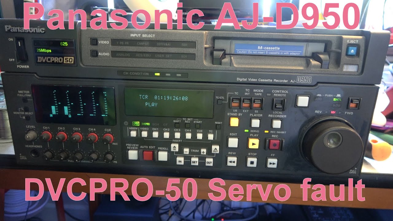 Можно ли отремонтировать телевизор Panasonic DVCPRO-50 AJ-D950 с неисправностью сервопривода?