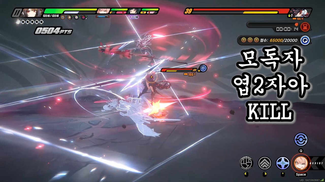[젠레스 존 제로] 강습전 S28 모독자 엽자아 2돌 KILL