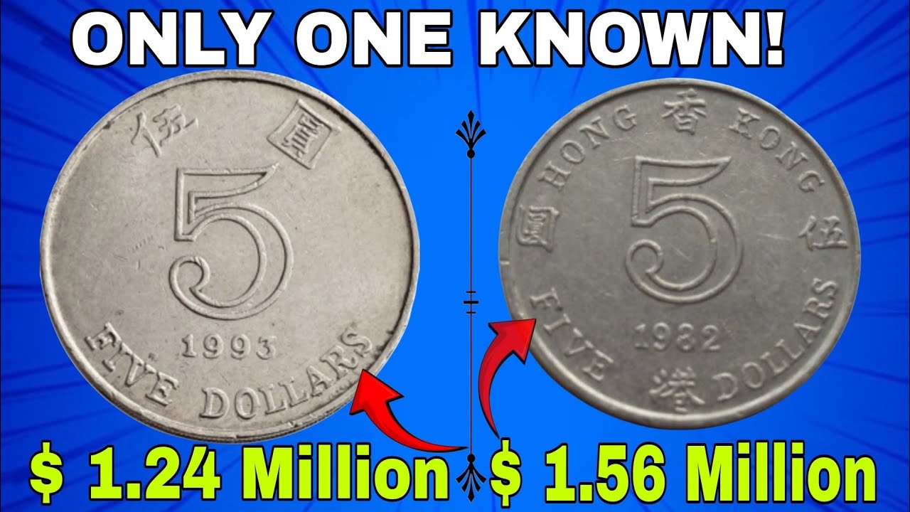 This Hong Kong $5 Coin Could Be Worth More Than You Think! 1982 & 1993