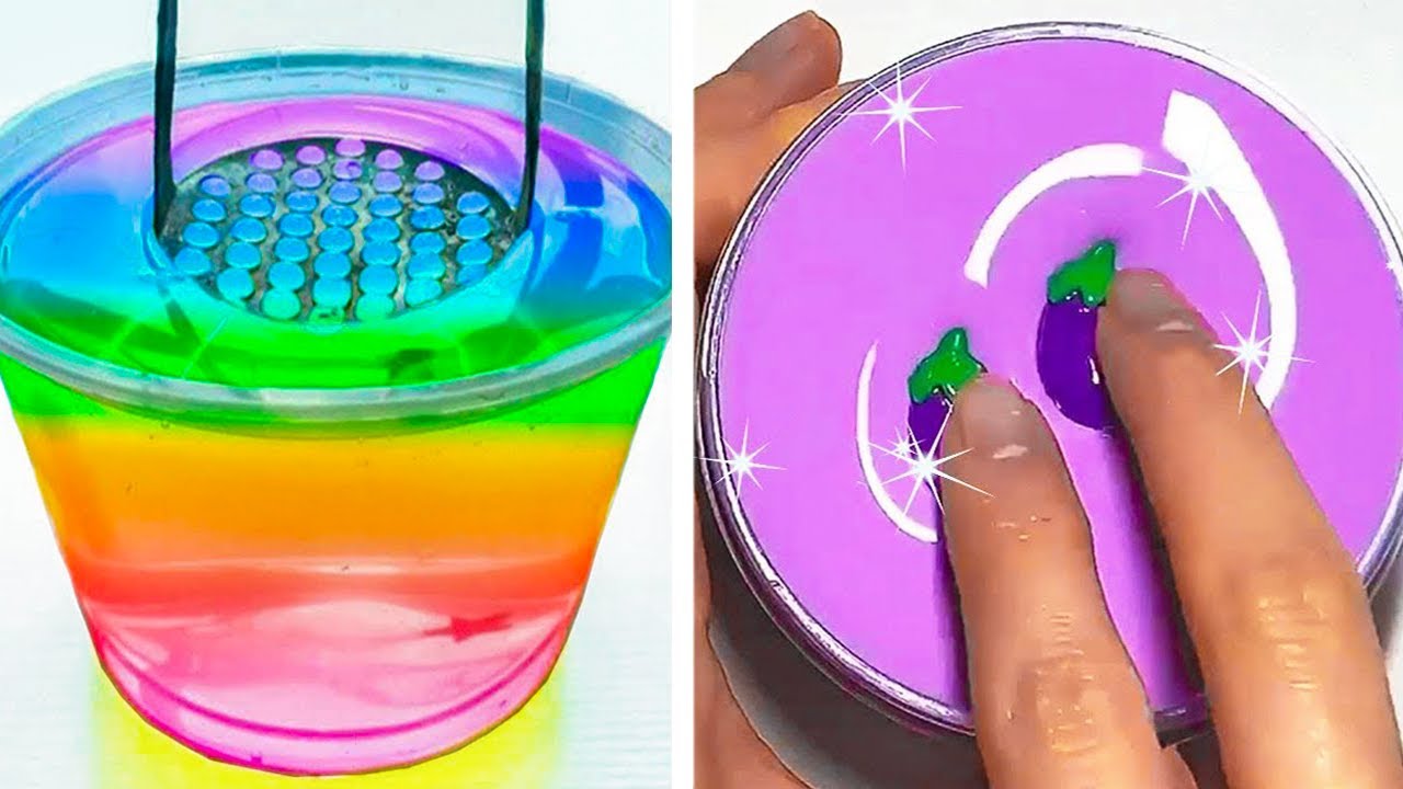 3 Hours Of Oddly Satisfying Slime ASMR - Relaxing Videos for Better Sleep 3454