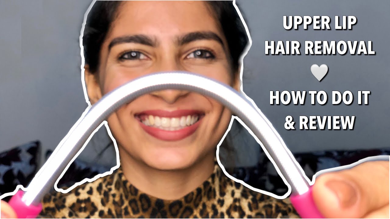 Upper Lip Hair Removal AT HOME DURING LOCKDOWN | Spring Hair Remover | How To Do It | Review