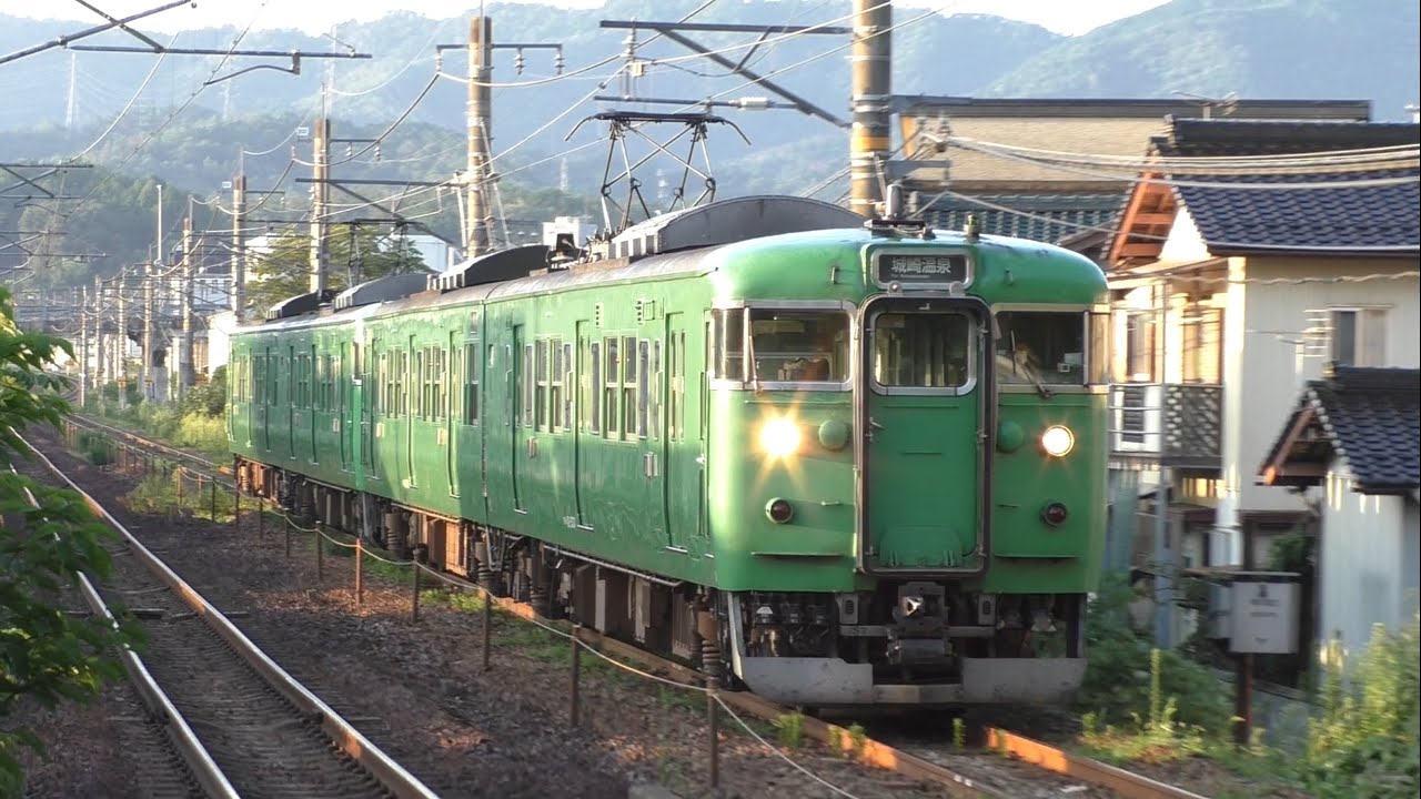 爆音MT54　4M0Tの福知山113系高速通過