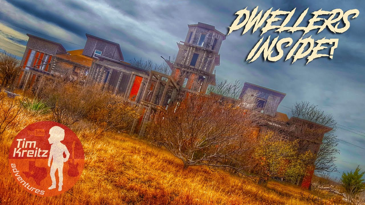 We found a creepy abandoned mystery mansion in West Texas