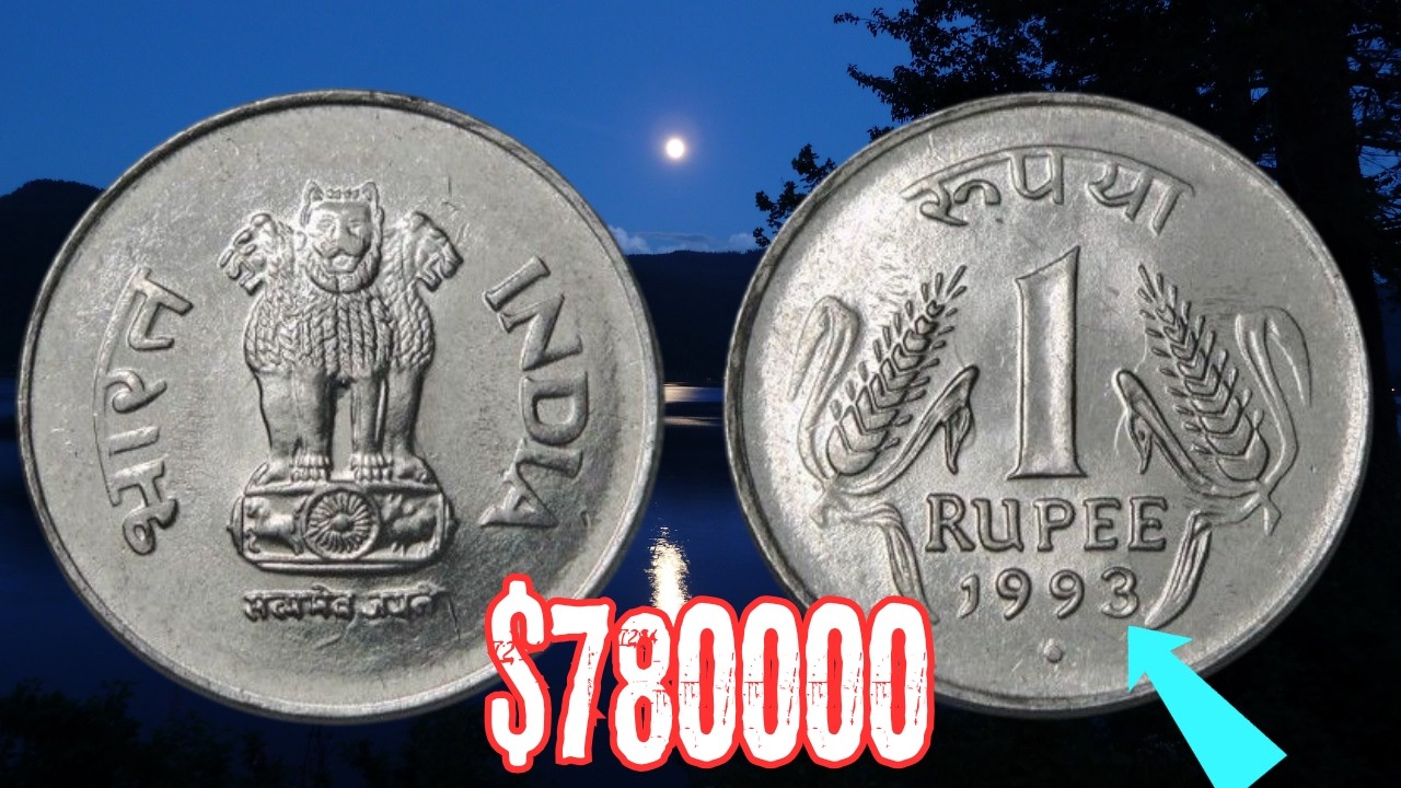 💵 India 1 Rupee Coin 1993 Value Every Collector Should Know!
