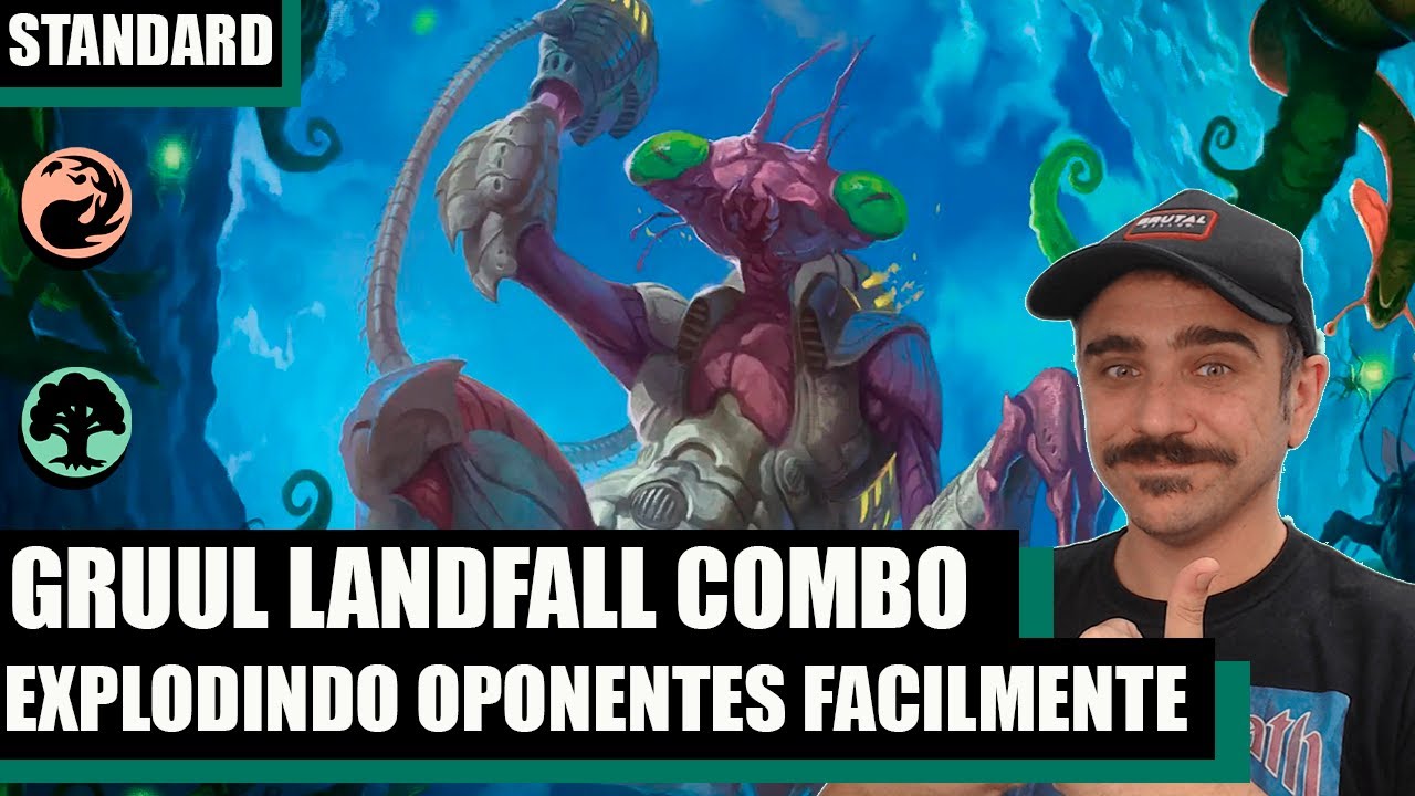 A EVOLUÇÃO DO MONO GREEN LANDFALL É MAIS BRUTAL AINDA - Mono Green Gruul Landfall - MTG STANDARD EOE
