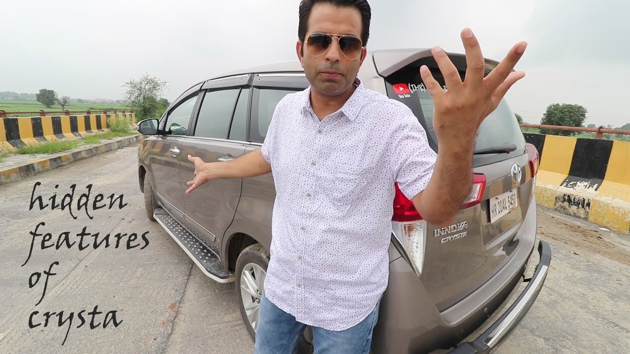 Unrevealed features of Innova Crysta 2018 (IMB) it's me Bishnoi
