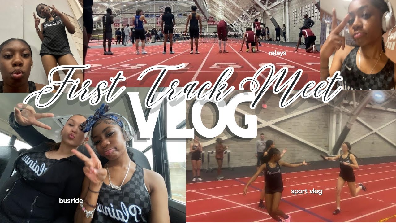 First Track Meet || I almost quit 😭🏃🏽‍♀️