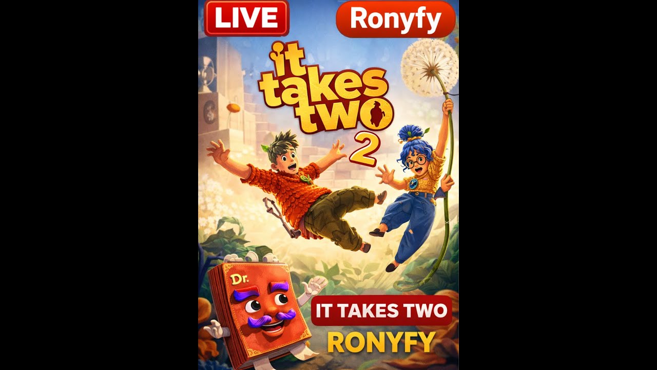 🔴 It Takes Two Episode 2 – Funny Moments & Rage Live!