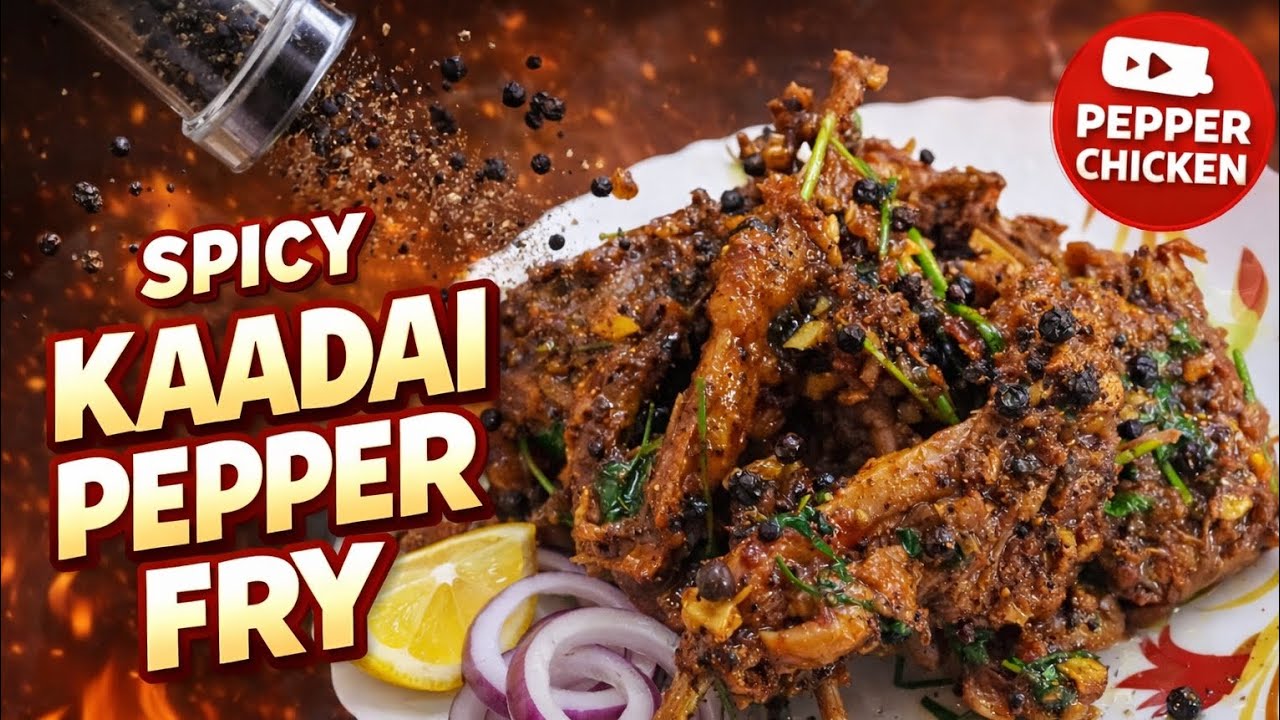 Kaadai Pepper Fry (Kaadai) | Easy Pepper Quail Masala