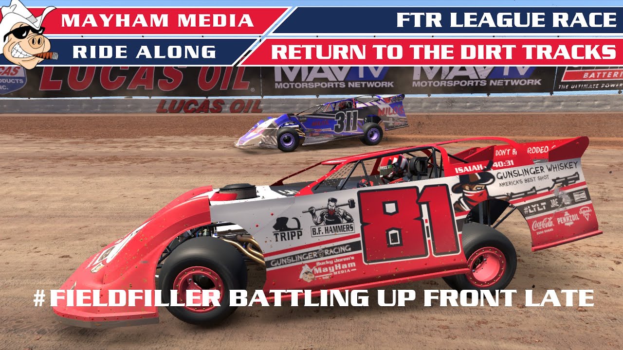 Return to Dirt - Lucas Oil Speedway - iRacing Dirt Limited Late Model - Free Time Racing League