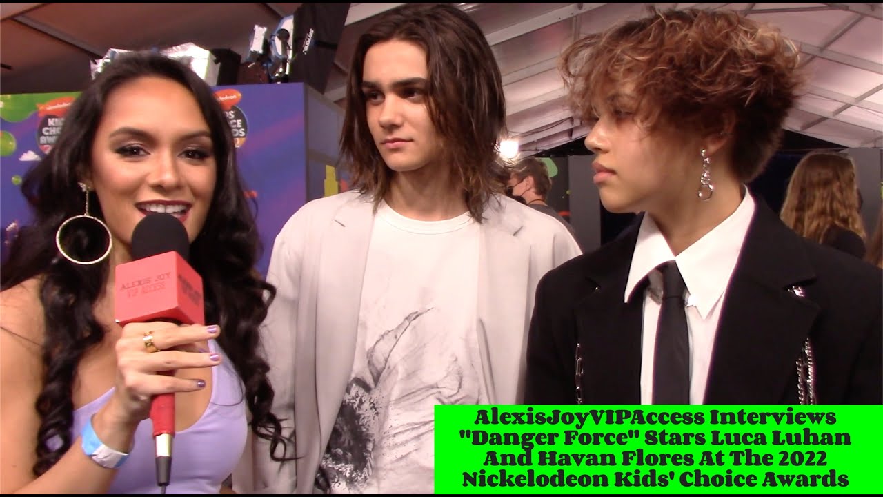 Danger Force's Luca Luhan And Havan Flores Interview - Talks Getting Slimed & KCAs 2022 Nomination