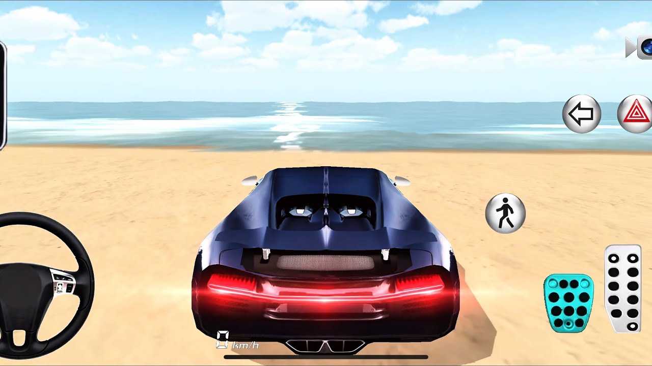 New Blue Bugatti Car for Parking – 3D Driving Class Android Game || Car Game #gameplay #cargame