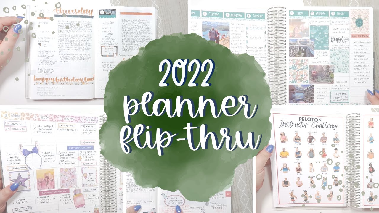 2022 PLANNER FLIP-THRU | Hobonichi Cousin, EC Teacher Planners | Monthly, Weekly, Daily Spreads