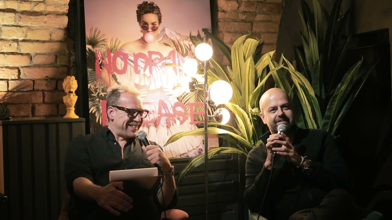Cserbik Rita, Weiler P&eacute;ter: Ban&aacute;n a falon, műv&eacute;szet, absztrakt fest&eacute;szet | Mindens&eacute;git! p&oacute;dium 0006