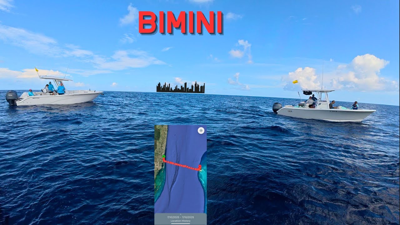 Two Rookie Boaters Crossing from Haulover Miami to Bimini