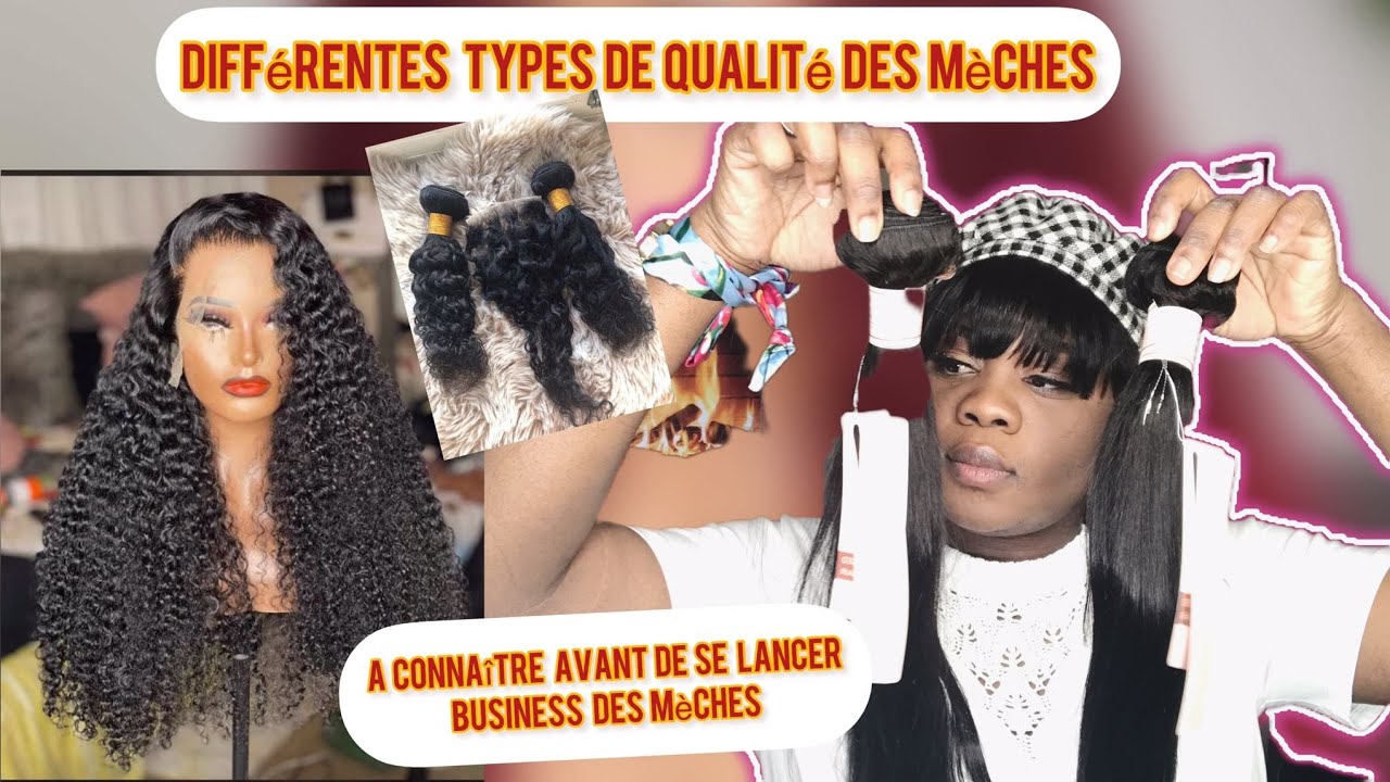 COMMENT RECONNAITRE LES MECHES BRESILIENNE DE BONNE QUALITE/ A SAVIOR AVANT DE  LANCER SON Business