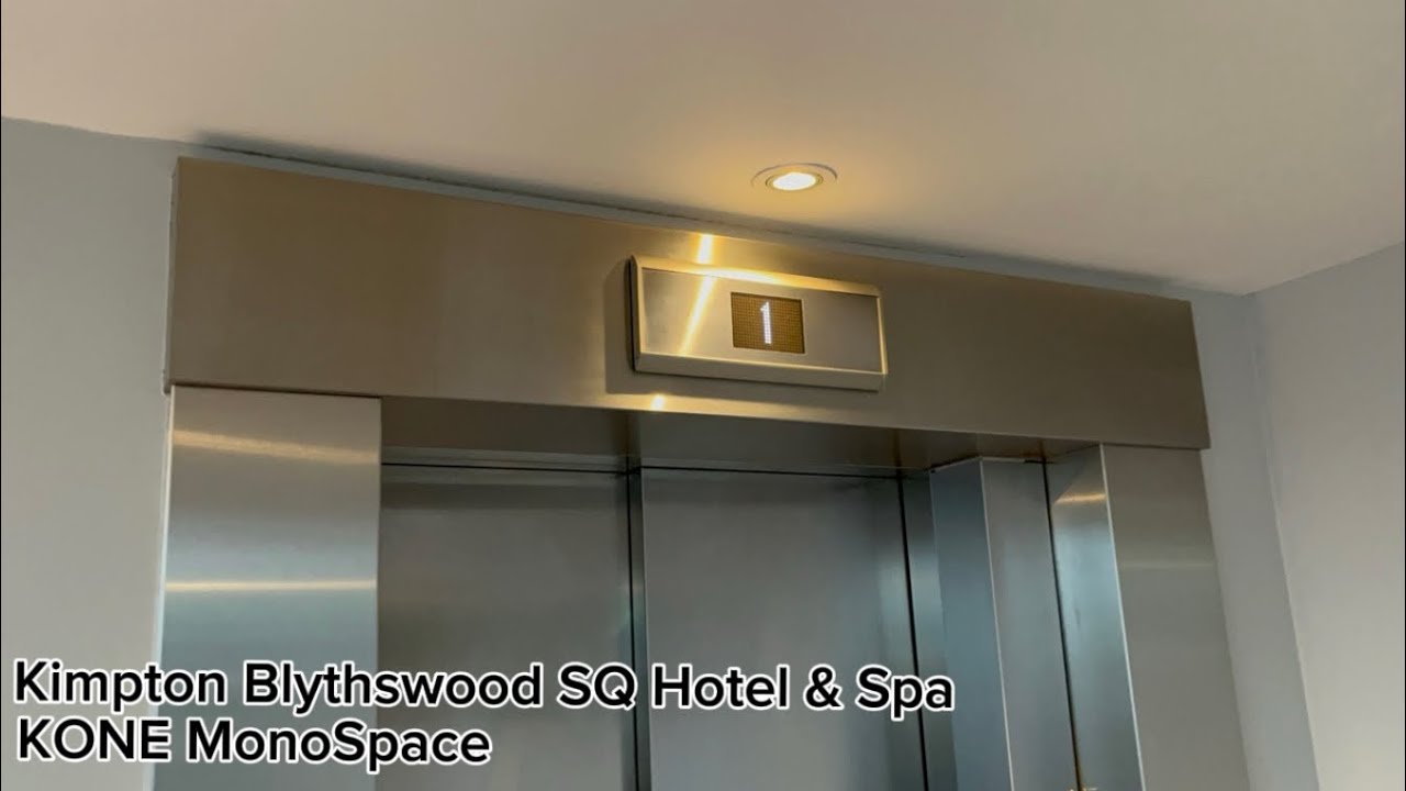 KONE MonoSpace Lift @ Kimpton Blythswood Square Hotel & Spa Glasgow